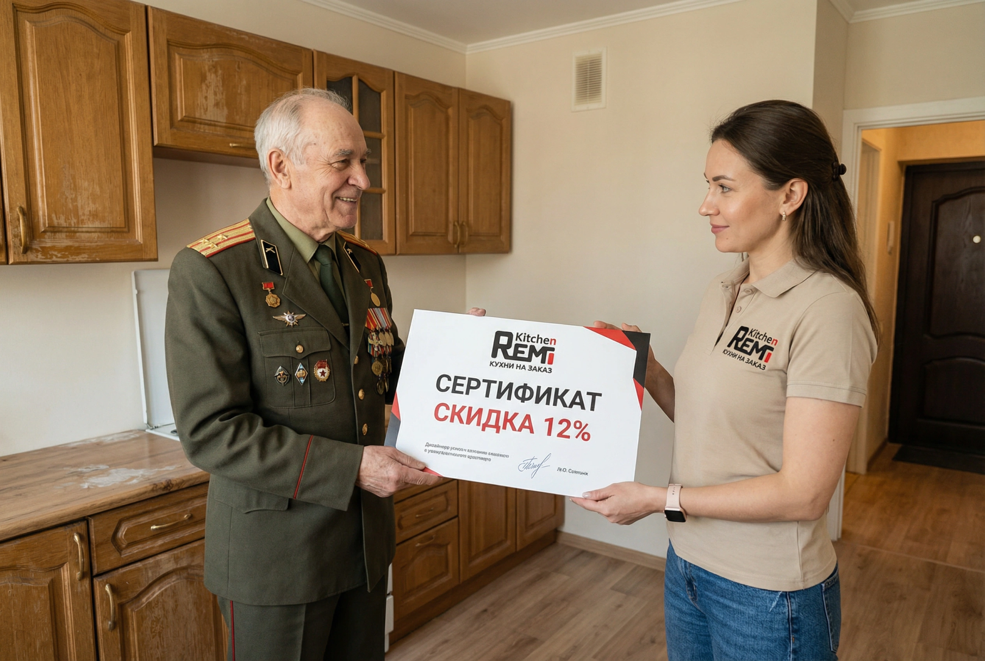 Скидка для ветеранов 12%!