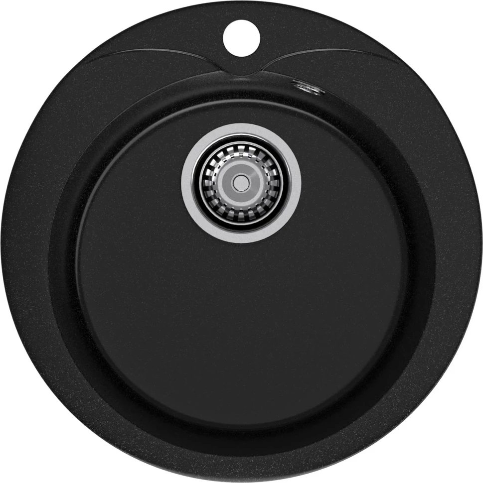 Мойка GranFest мрамор R480 черный