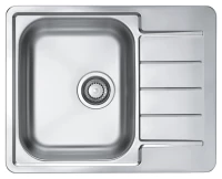 Мойка для кухни Alveus LINE 110 NAT 90 FI 615X500 в компл. с сифоном 1130551