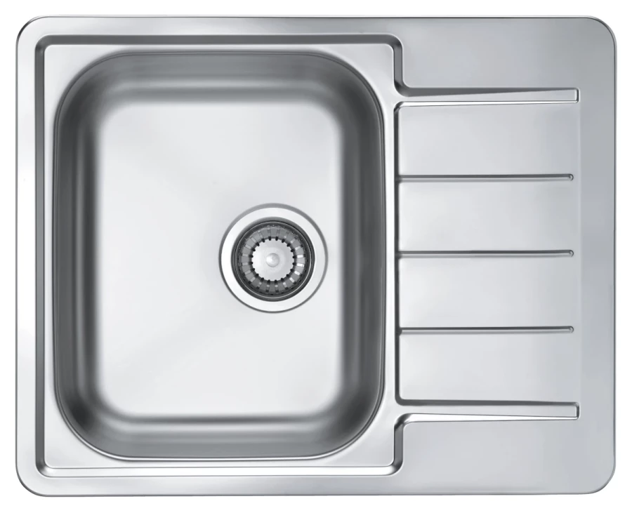 Мойка для кухни Alveus LINE 110 NAT 90 FI 615X500 в компл. с сифоном 1130551