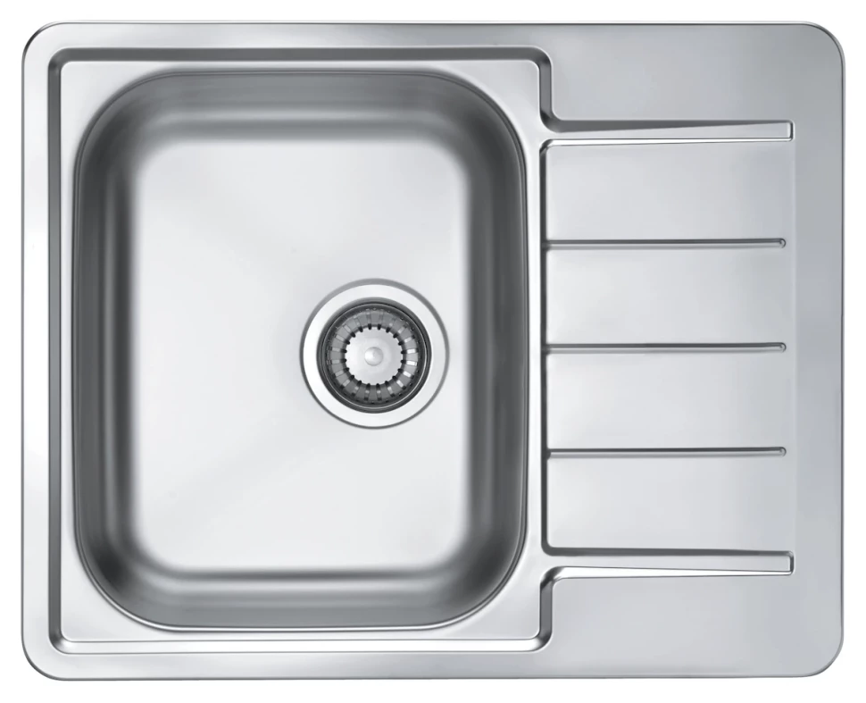 Мойка для кухни Alveus LINE 110 NAT 90 FI 615X500 в компл. с сифоном 1130551