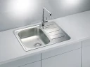 Мойка для кухни Alveus LINE 110 NAT 90 FI 615X500 в компл. с сифоном 1130551