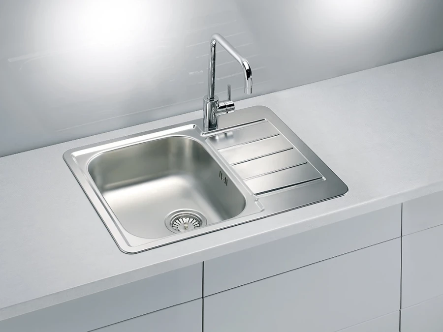 Мойка для кухни Alveus LINE 110 NAT 90 FI 615X500 в компл. с сифоном 1130551