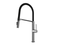 Смеситель для кухни Barrel, брашированная сталь, Ba214029-BS, Paulmark