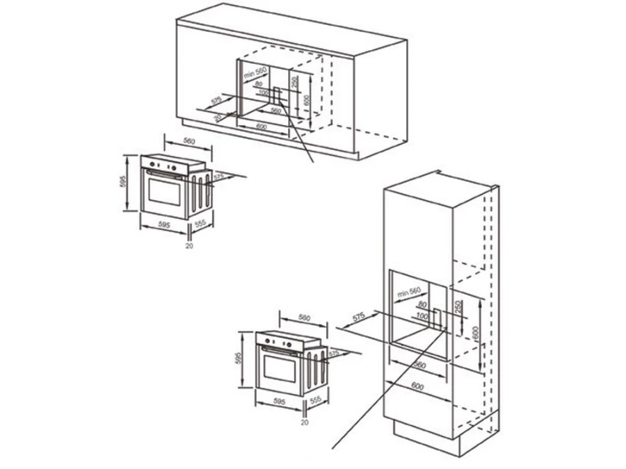 Духовой шкаф Midea MO47001X