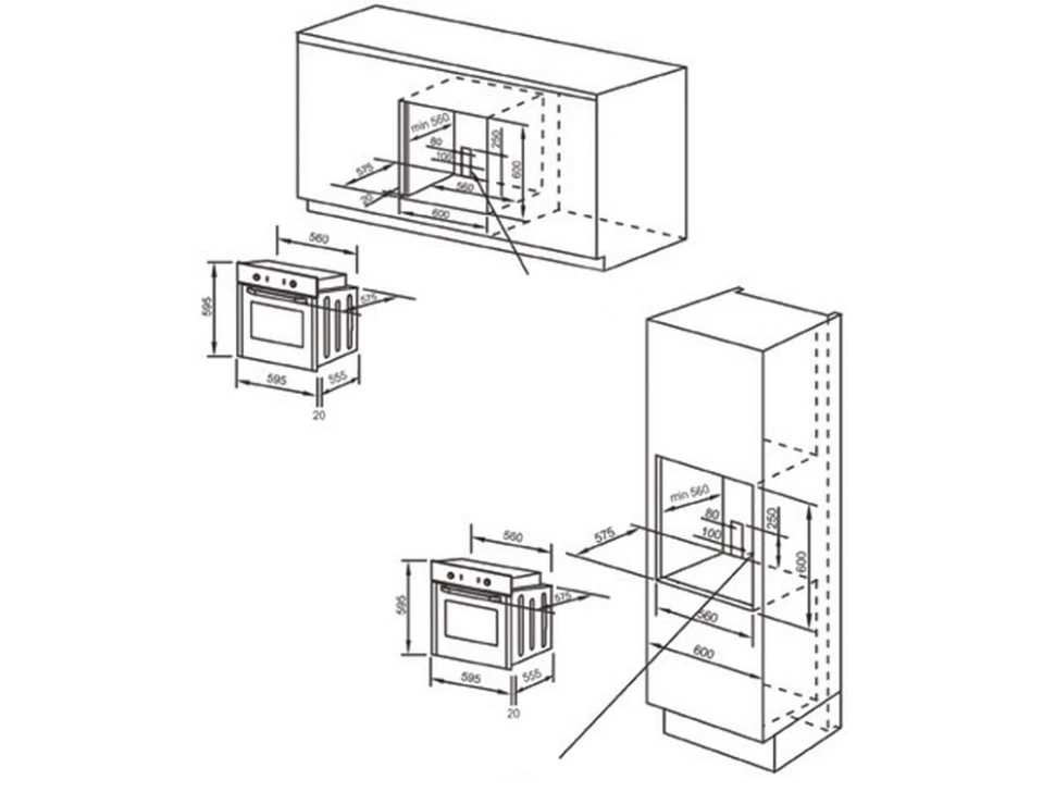 Духовой шкаф Midea MO47001X