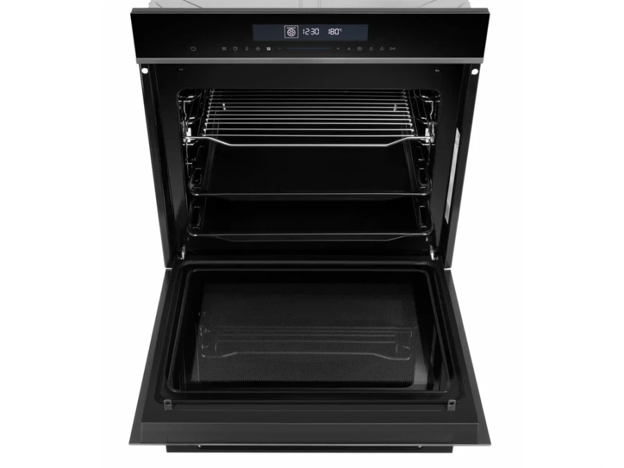 Шкаф духовой электрический с СВЧ MAUNFELD MEOR7217SMB