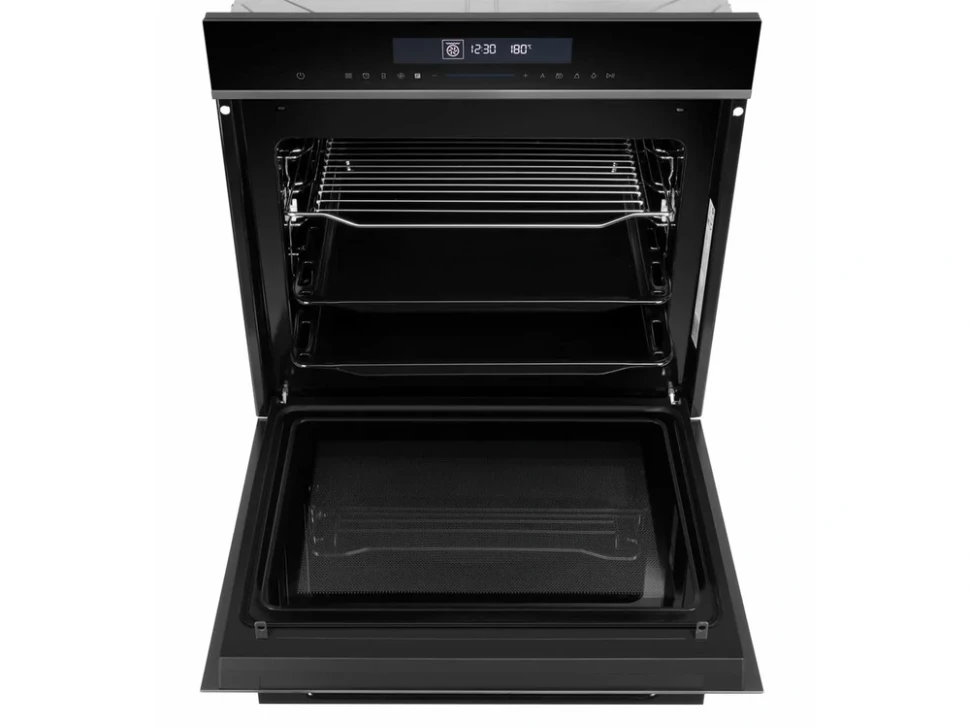 Шкаф духовой электрический с СВЧ MAUNFELD MEOR7217SMB